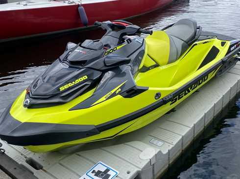 Sea Doo RXT-X 300 stulen på Lilla Essingen, Stockholm 